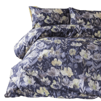 Obliečky z bavlneného saténu MOSS 200x220 / 4*50x70 cm.