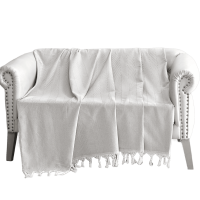 Prehoz zo 100 % bavlny TRENDY BEIGE 170x230cm.