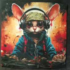 Dekoračný vankúšik DJ REBEL 45x45 cm.