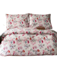 Cotton bed linen JASMINE 140x200 / 70x90