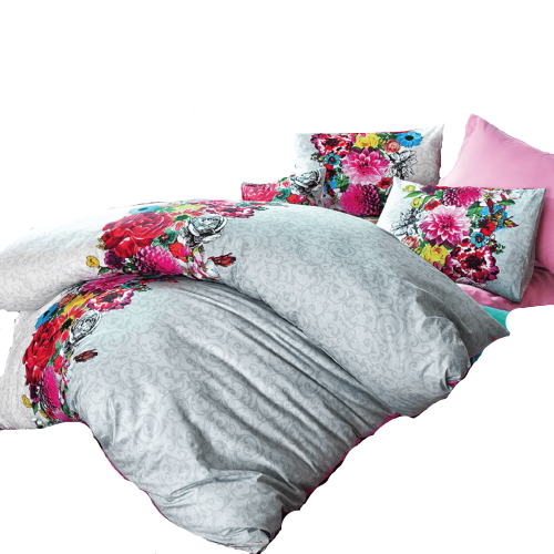 Obliečky z bavlneného saténu DESTINY 200x220 / 4*50x70