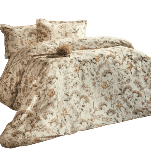 Obliečky z bavlneného saténu AUSTIN 140x200 / 50x70 cm.